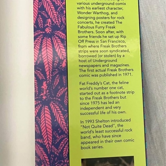 The Fabulous Furry Freak Brothers Omnibus Gilbert Shelton Large Adult Comic Book - Picture 7 of 10